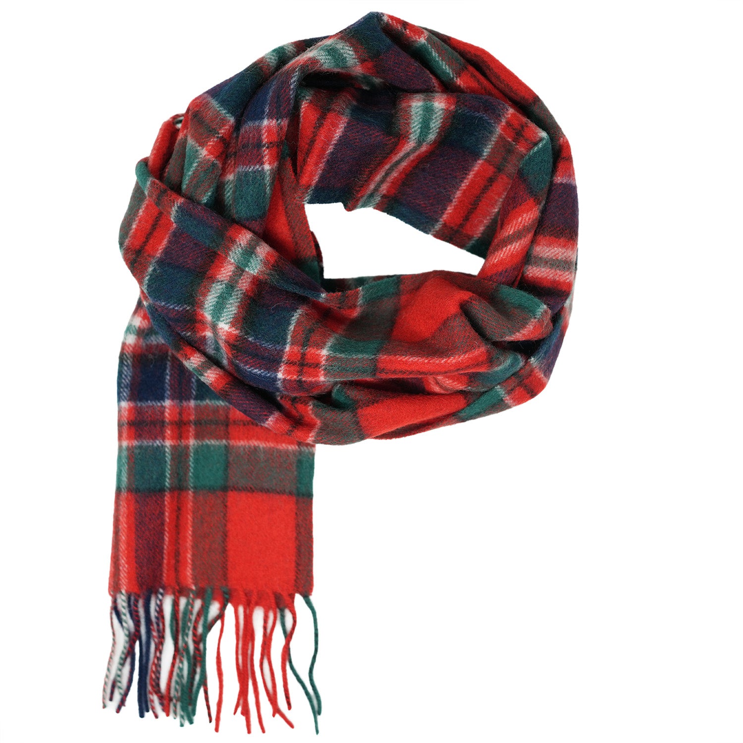 Tartan of Scotland 100% Pure New Wool Clan Scarf - MacFarlane