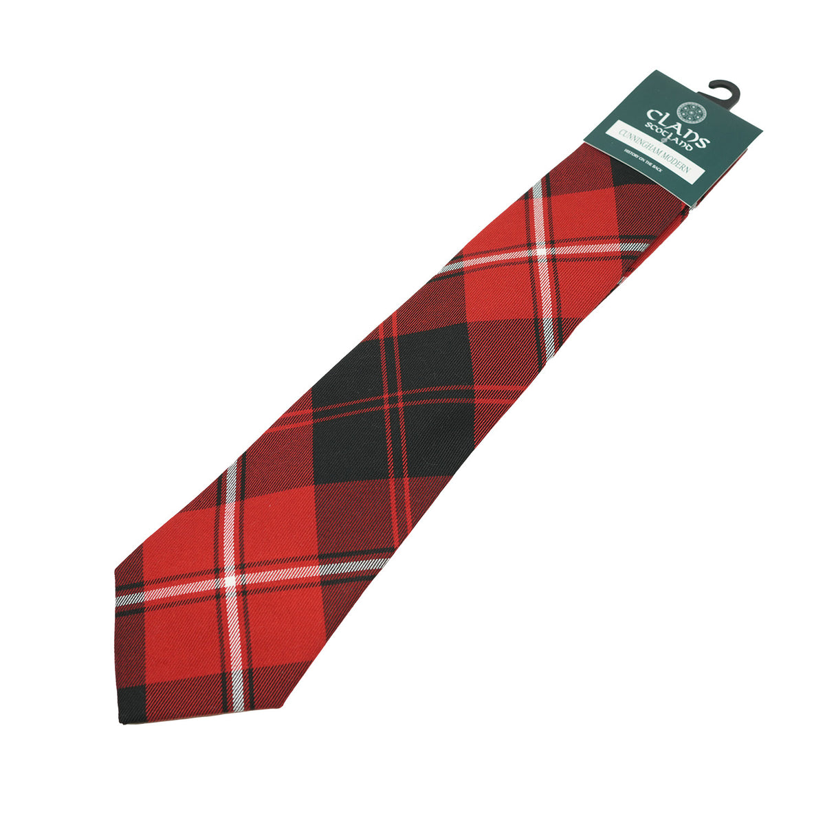 Traditional Scottish Clan Tartan Tie – Traditional Plaid Necktie - CUNNINGHAM