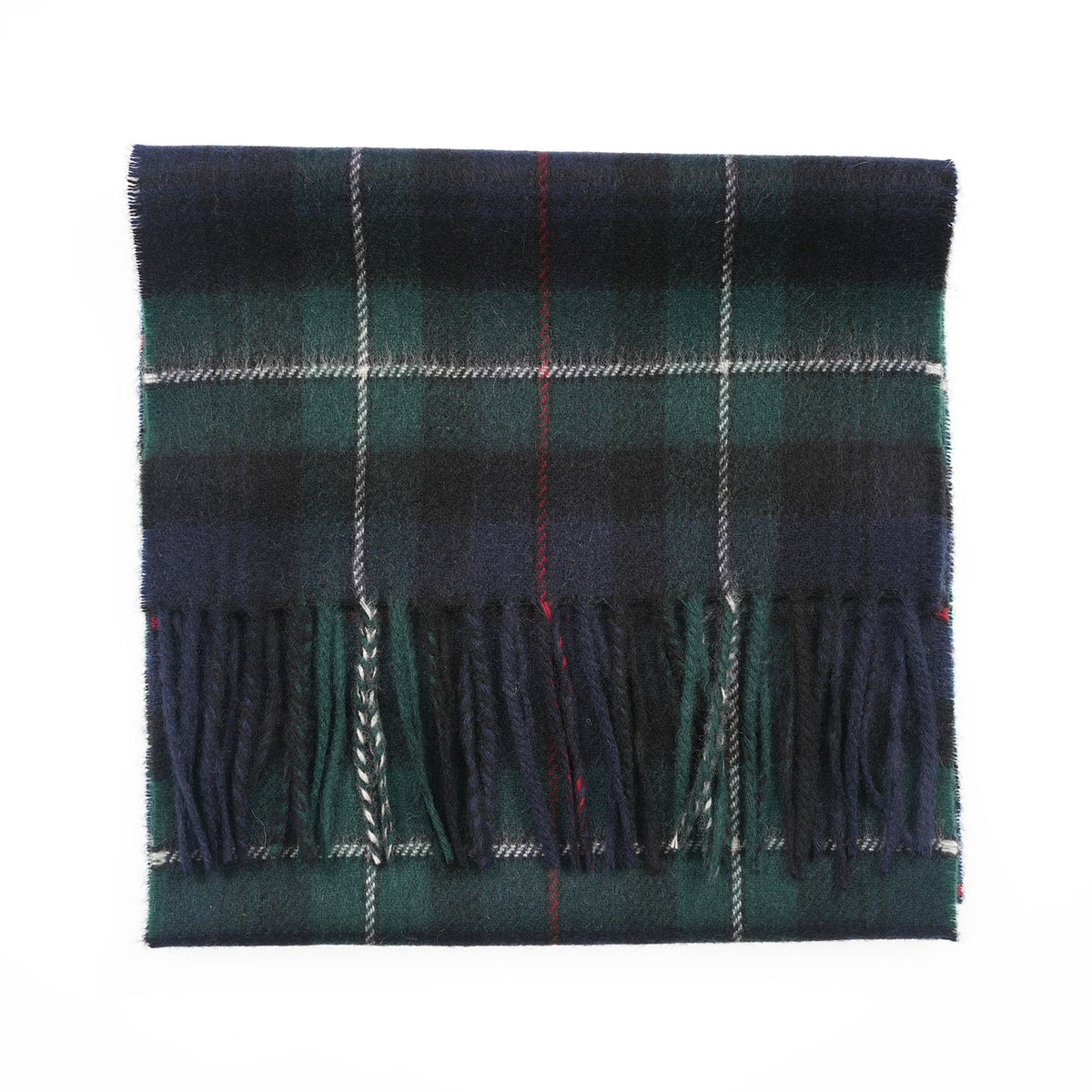 Tartan Weaving Mill 100% Pure Cashmere Scarf – Made in Scotland - MacKenzie