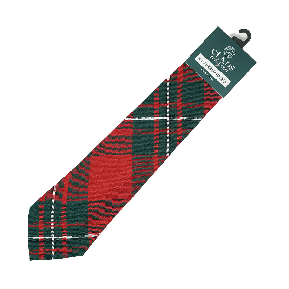Traditional Scottish Clan Tartan Tie – Traditional Plaid Necktie - MACGREGOR CLAN