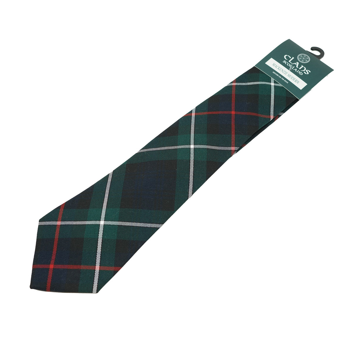 Traditional Scottish Clan Tartan Tie – Traditional Plaid Necktie - MACKENZIE