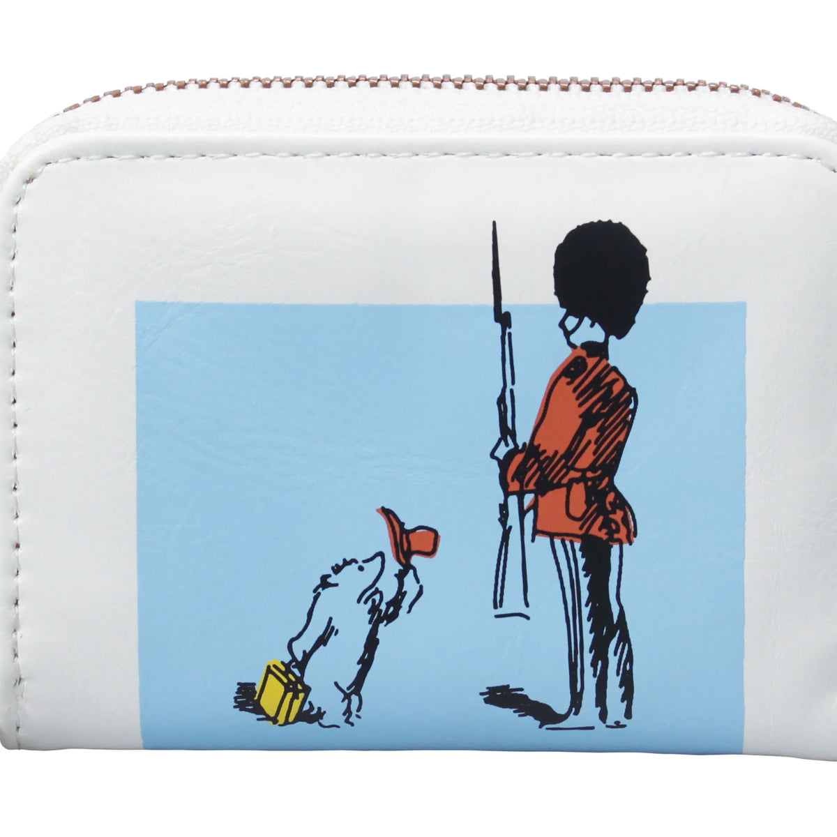 Paddington Bear King’s Guard Coin Purse – Faux Leather Zip Wallet