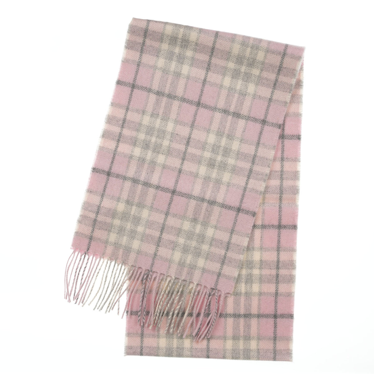 Tartan Weaving Mill 100% Pure Cashmere Scarf – Made in Scotland - THOMSON PINK