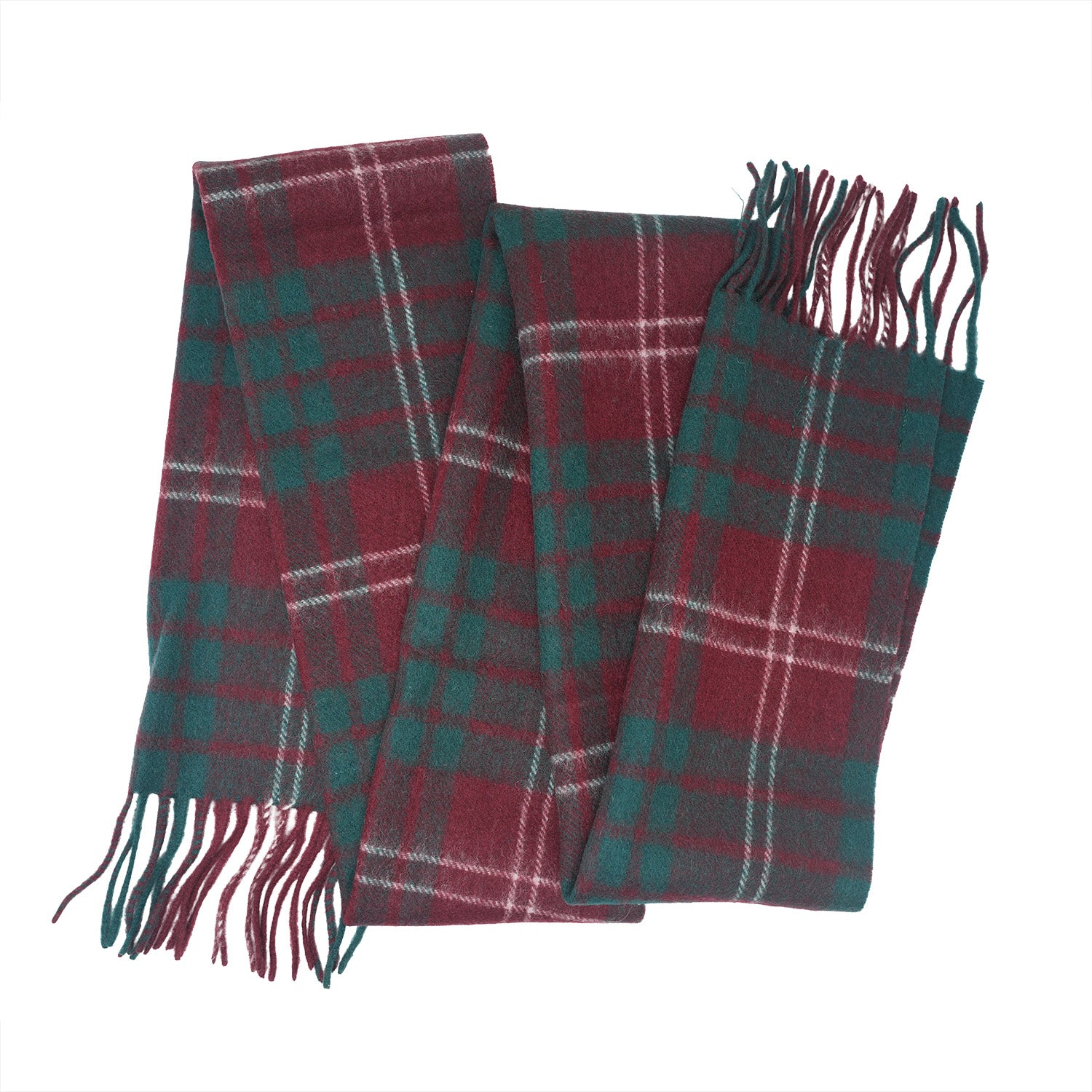 Tartan of Scotland 100% Pure New Wool Clan Scarf - Crawford