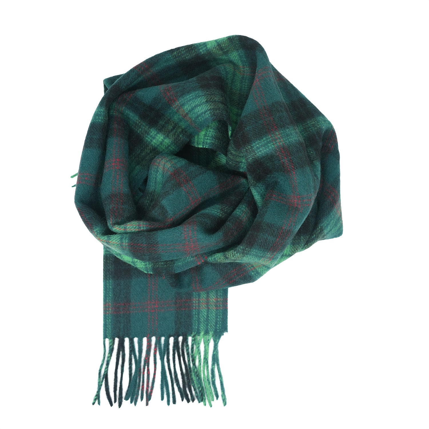 Tartan of Scotland 100% Pure New Wool Clan Scarf - Ross Hunting