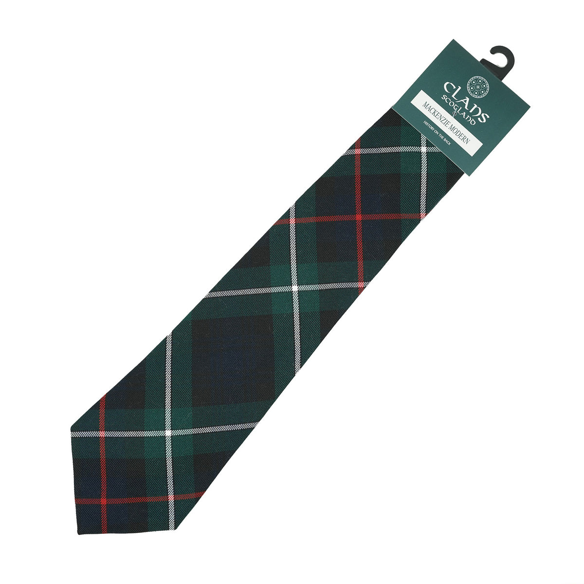 Traditional Scottish Clan Tartan Tie – Traditional Plaid Necktie - MACKENZIE