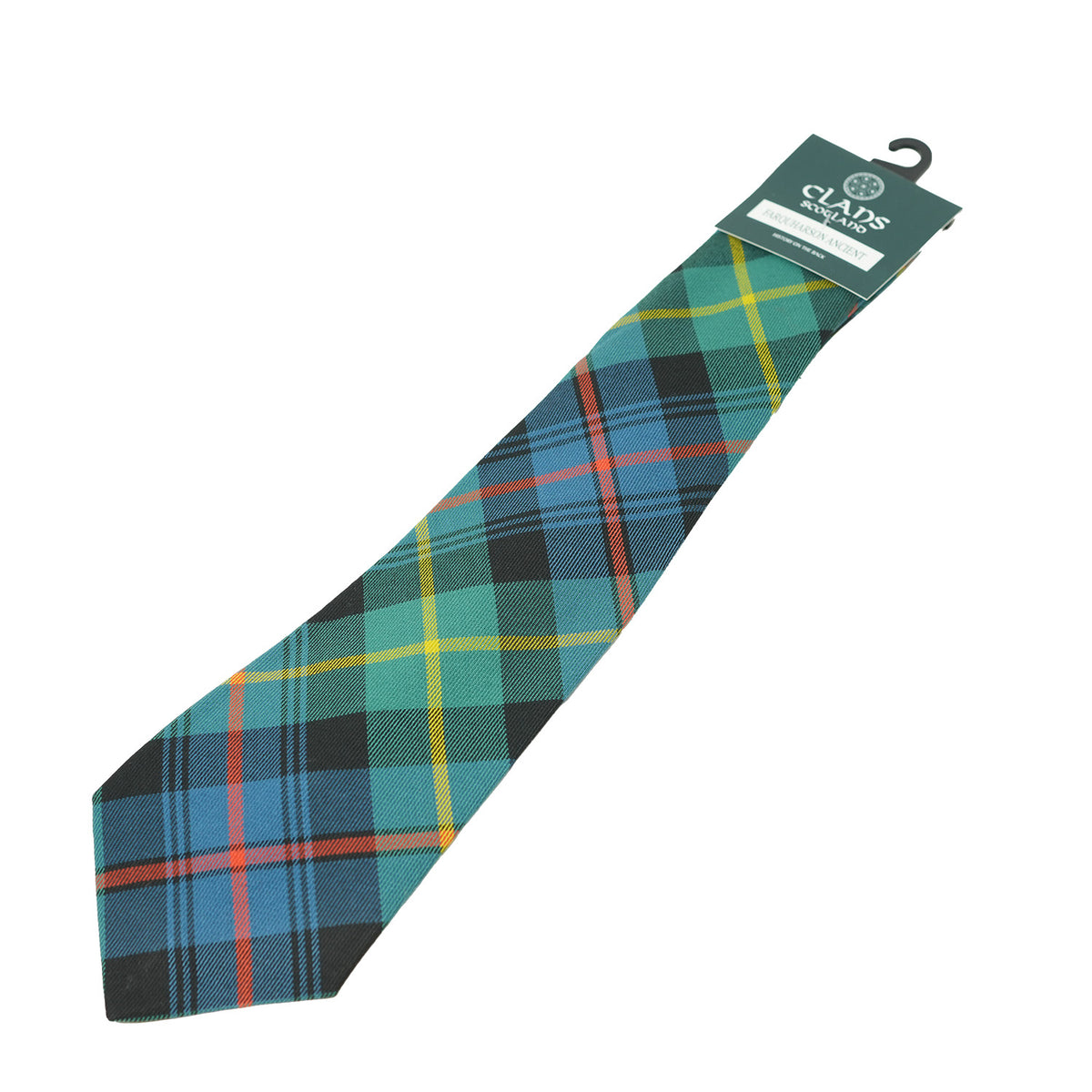 Traditional Scottish Clan Tartan Tie – Traditional Plaid Necktie - FARQUHARSON ANCIENT