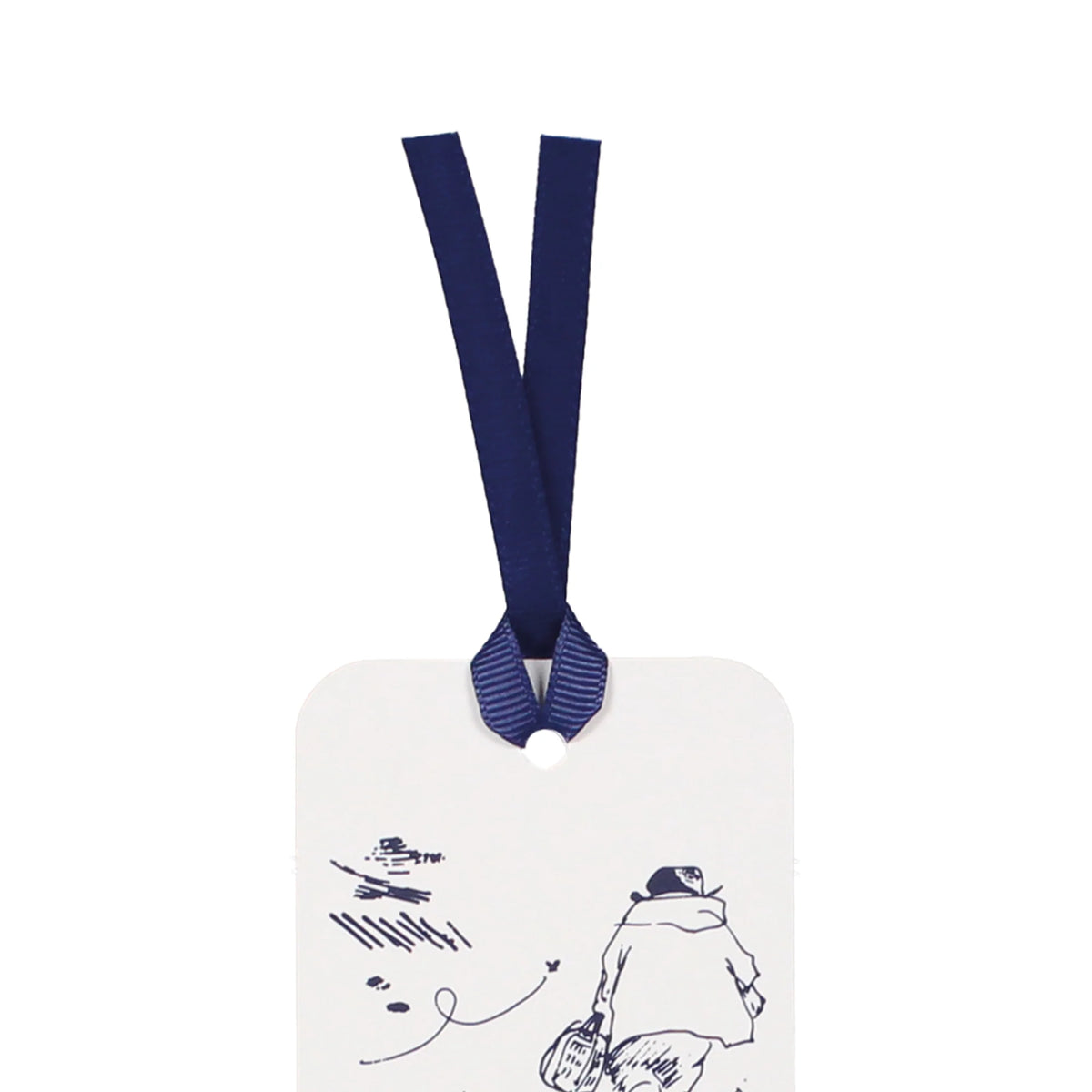 Paddington Bear Storybook Sketch Paper Bookmark with Ribbon