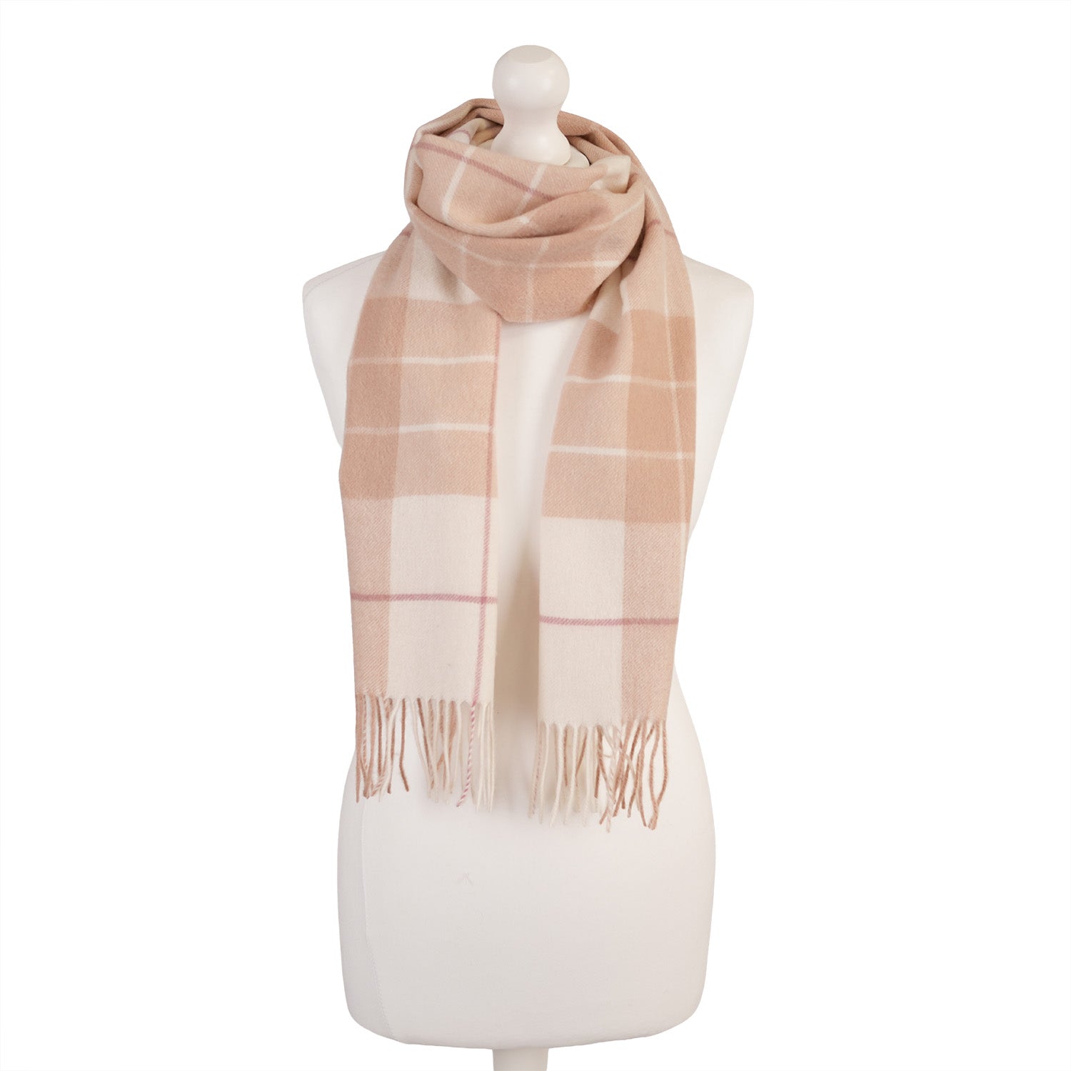 Edinburgh Cashmere Premium Lightweight Scarf - Ultra-Soft Luxury Wrap - NEWSOME CAMEL