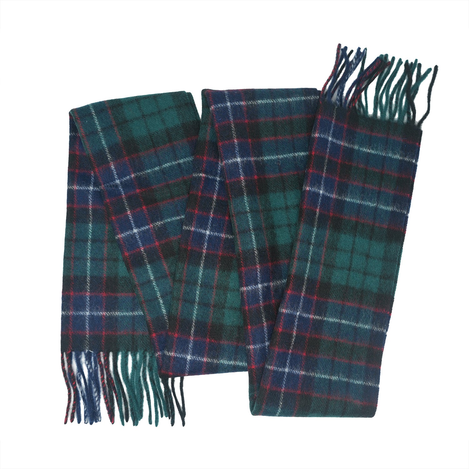 Tartan of Scotland 100% Pure New Wool Clan Scarf - Hunter