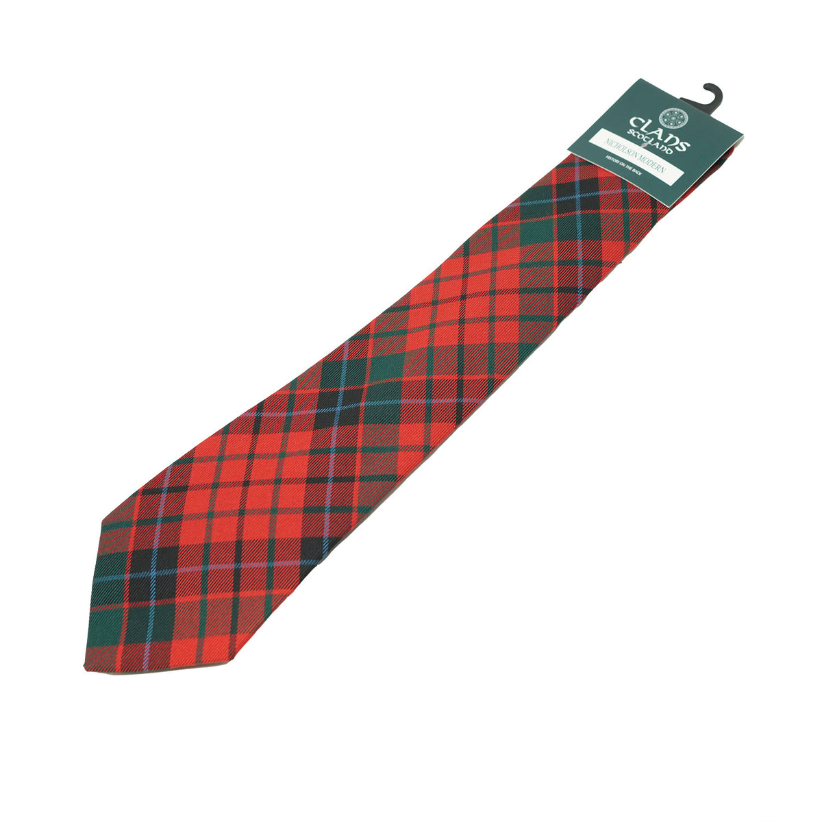 Traditional Scottish Clan Tartan Tie – Traditional Plaid Necktie - NICHOLSON