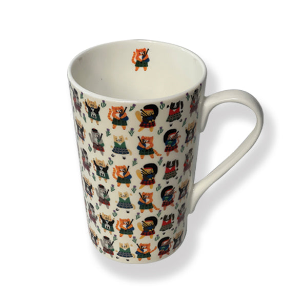 Cats N Kilts Conical China Mug