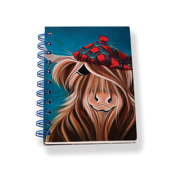 Hamish Cow A6 Notebook