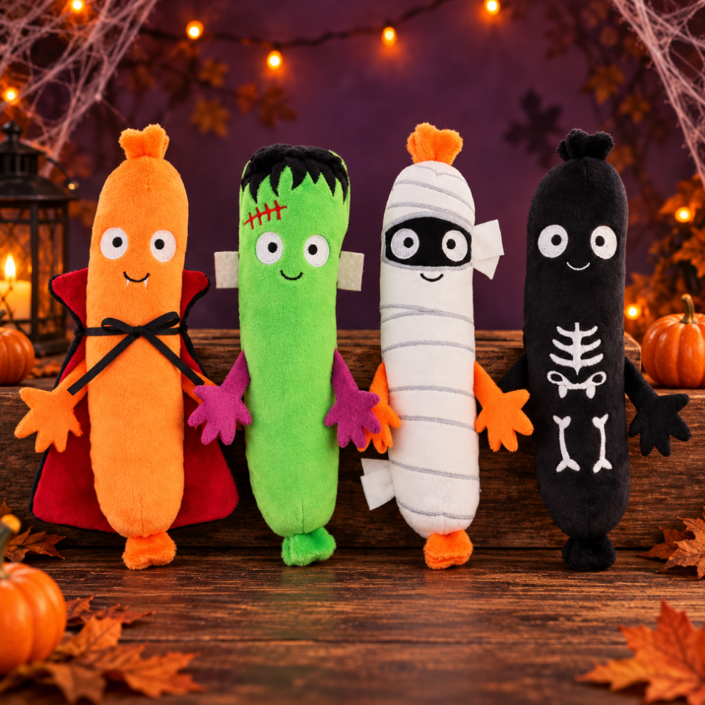Keel Toys Keeleco Halloweenies Soft Toys – Halloween Plush - Skeleton