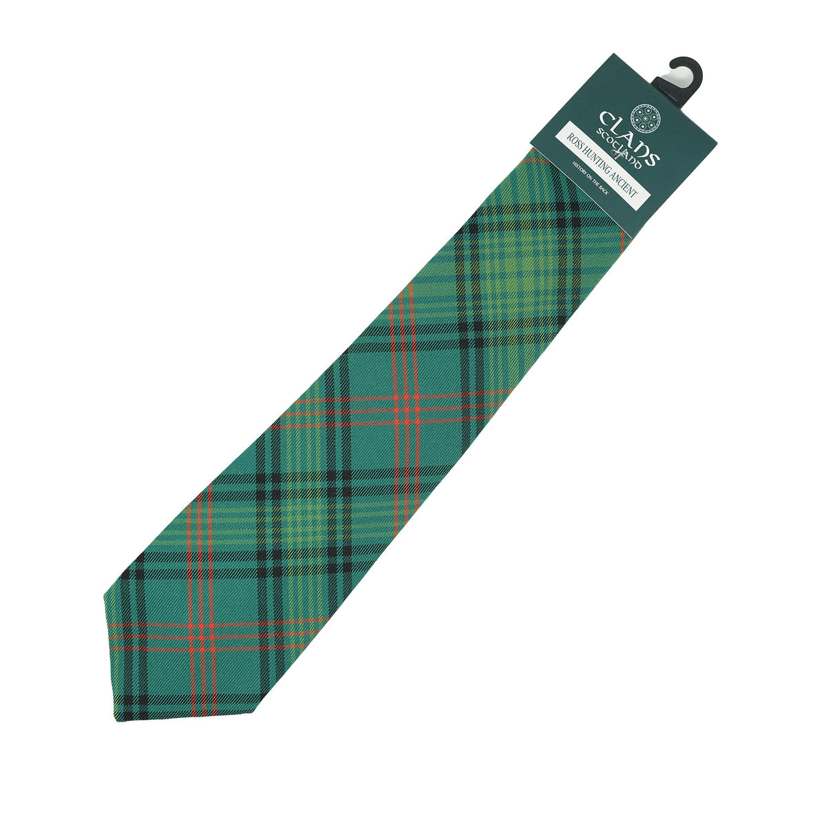 Traditional Scottish Clan Tartan Tie – Traditional Plaid Necktie - ROSS HUNTING ANCIENT
