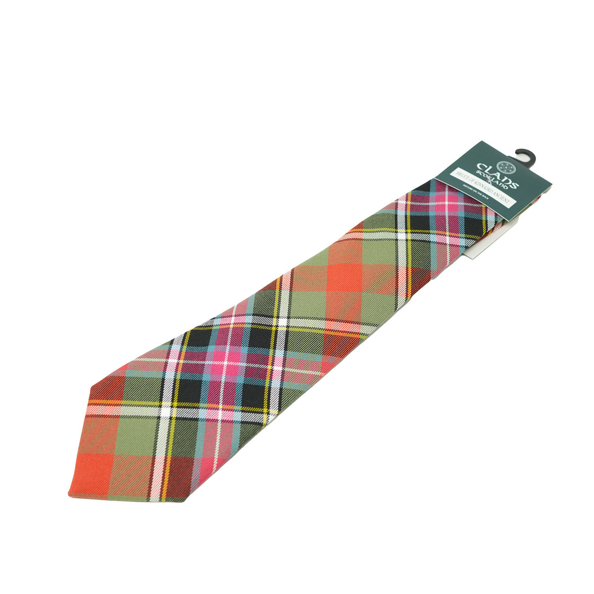 Traditional Scottish Clan Tartan Tie – Traditional Plaid Necktie - BRUCE OF KINNAIRD ANCIENT