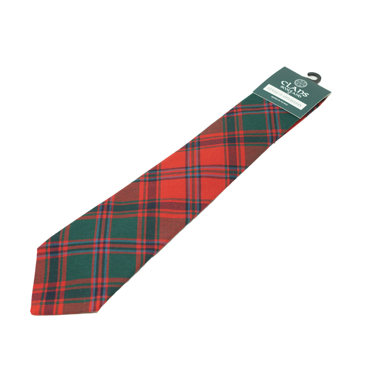 Traditional Scottish Clan Tartan Tie – Traditional Plaid Necktie - STEWART OF APPIN