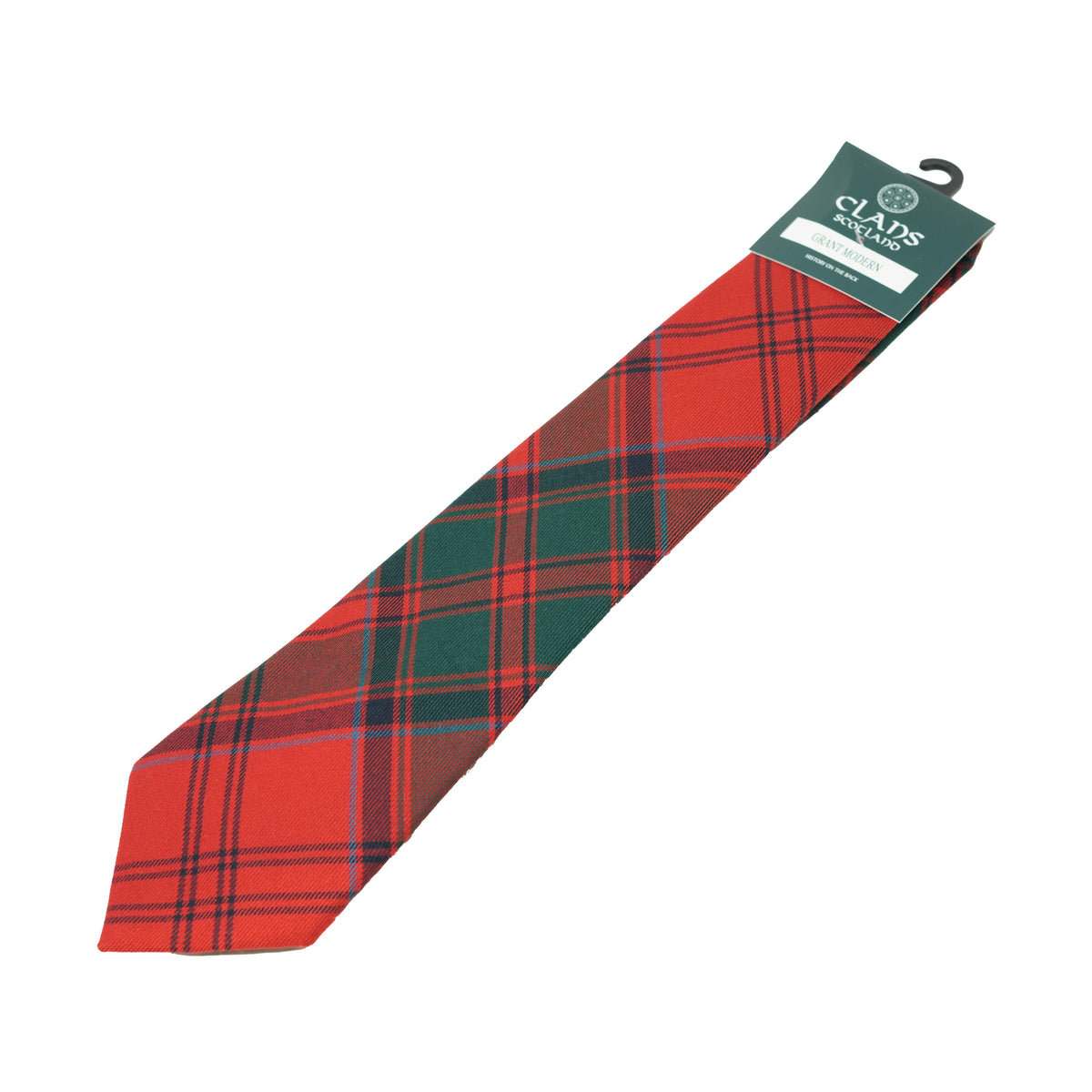 Traditional Scottish Clan Tartan Tie – Traditional Plaid Necktie - GRANT