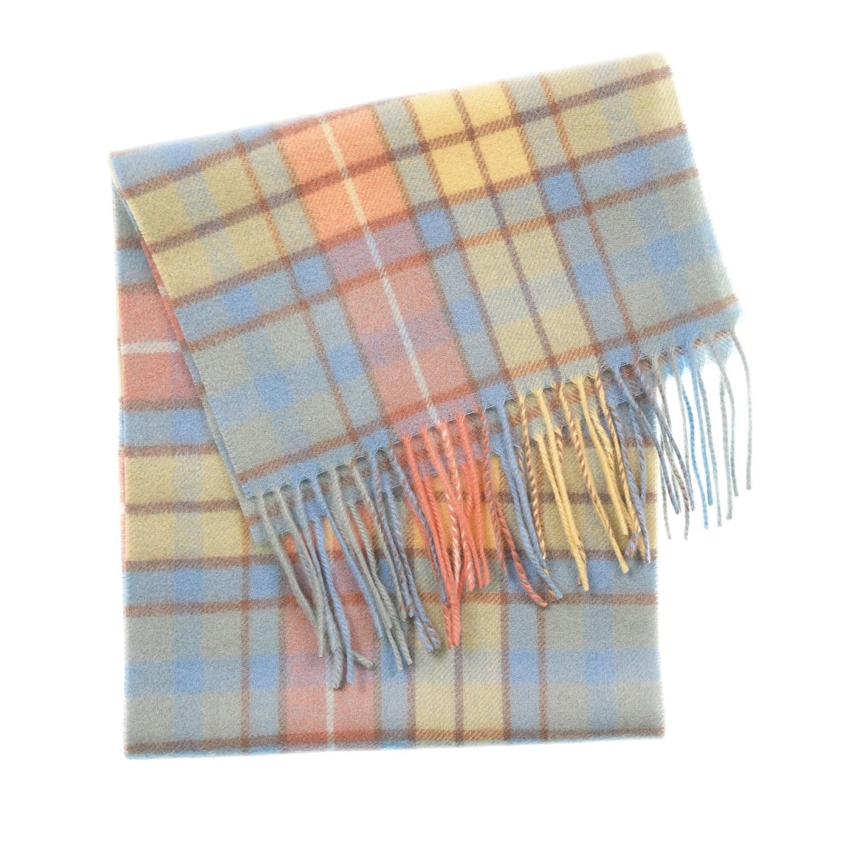 Edinburgh 100% Lambswool Scarf – Premium Soft Wool Wrap - BUCHANAN ANCIENT