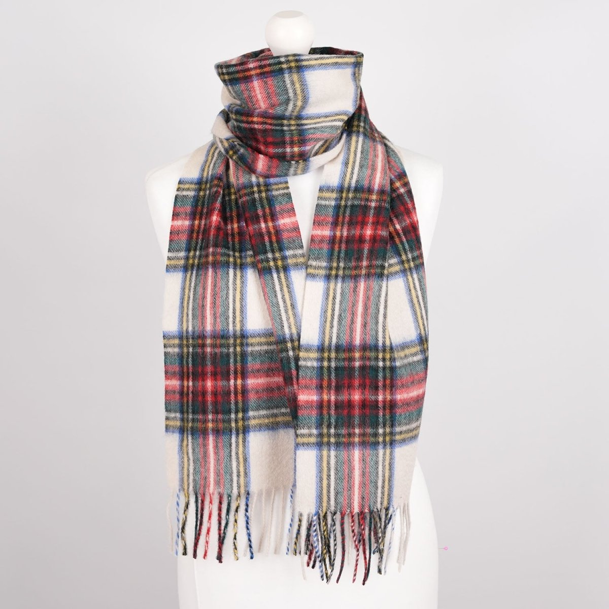 Edinburgh 100% Lambswool Scarf – Premium Soft Wool Wrap - STEWART DRESS