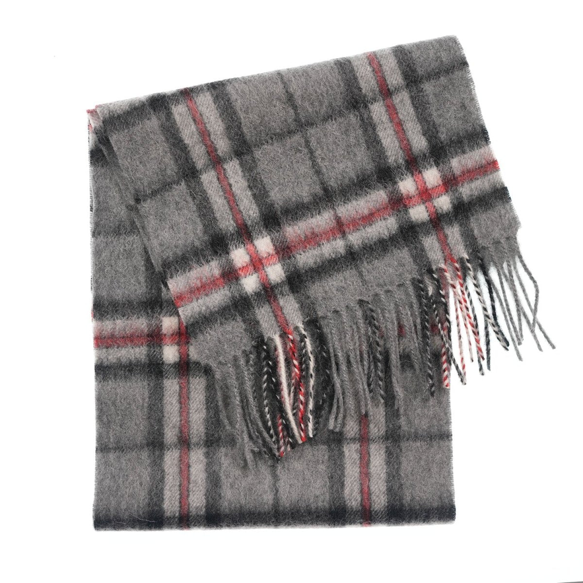 Edinburgh 100% Lambswool Scarf – Premium Soft Wool Wrap - THOMSON GREY