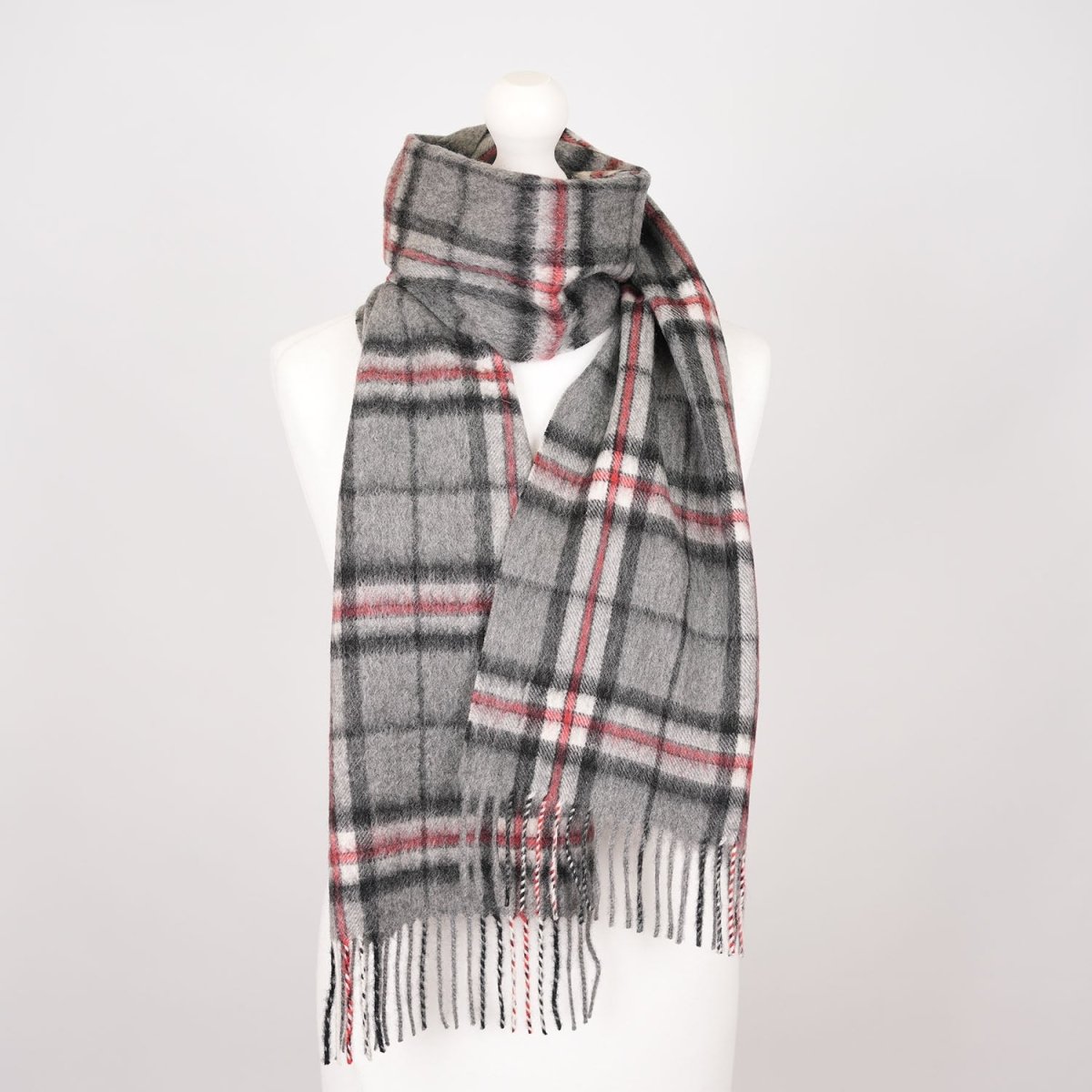 Edinburgh 100% Lambswool Scarf – Premium Soft Wool Wrap - THOMSON GREY