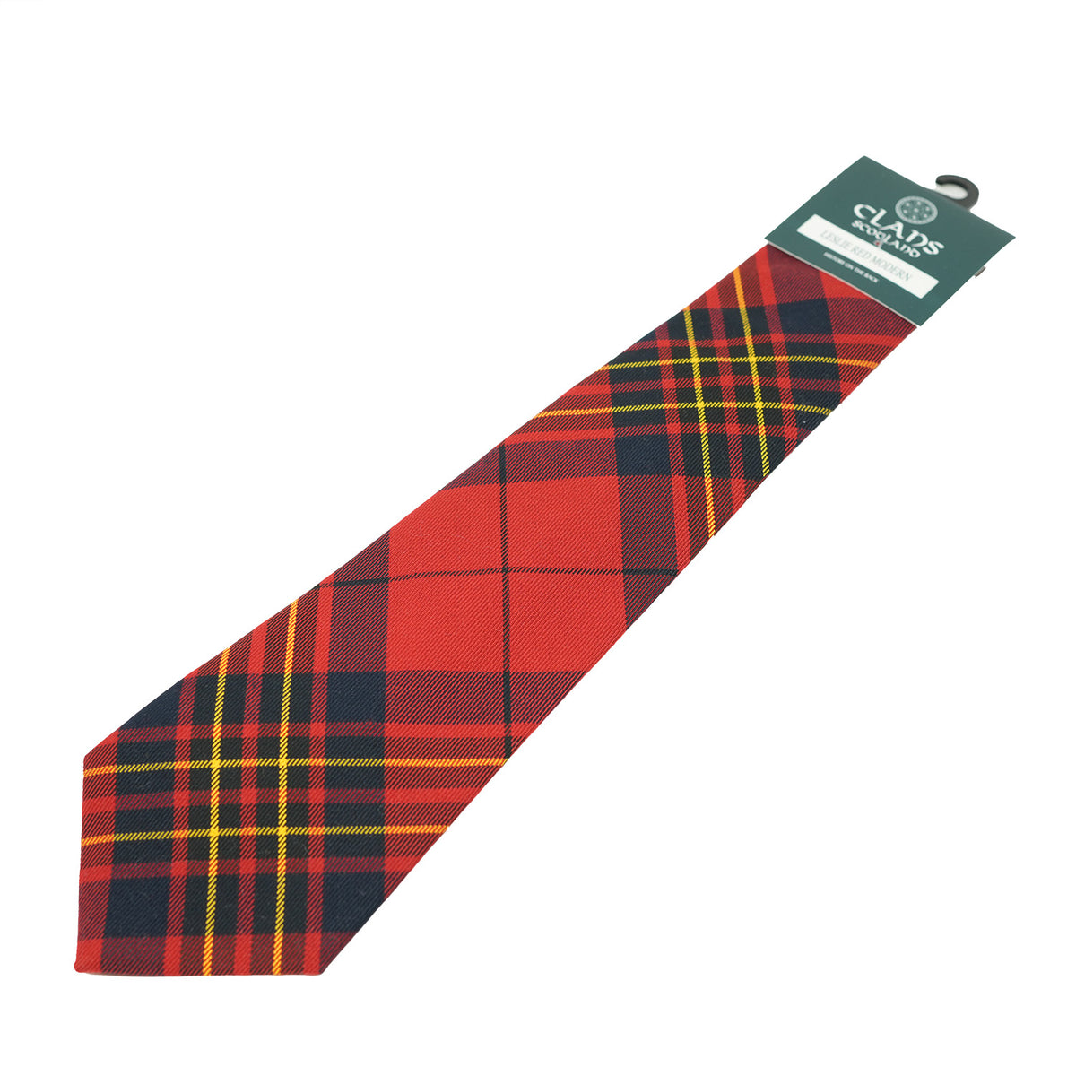 Traditional Scottish Clan Tartan Tie – Traditional Plaid Necktie - LESLIE RED