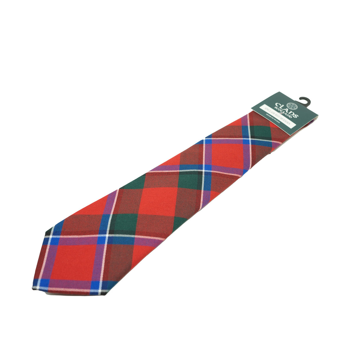 Traditional Scottish Clan Tartan Tie – Traditional Plaid Necktie - SINCLAIR RED