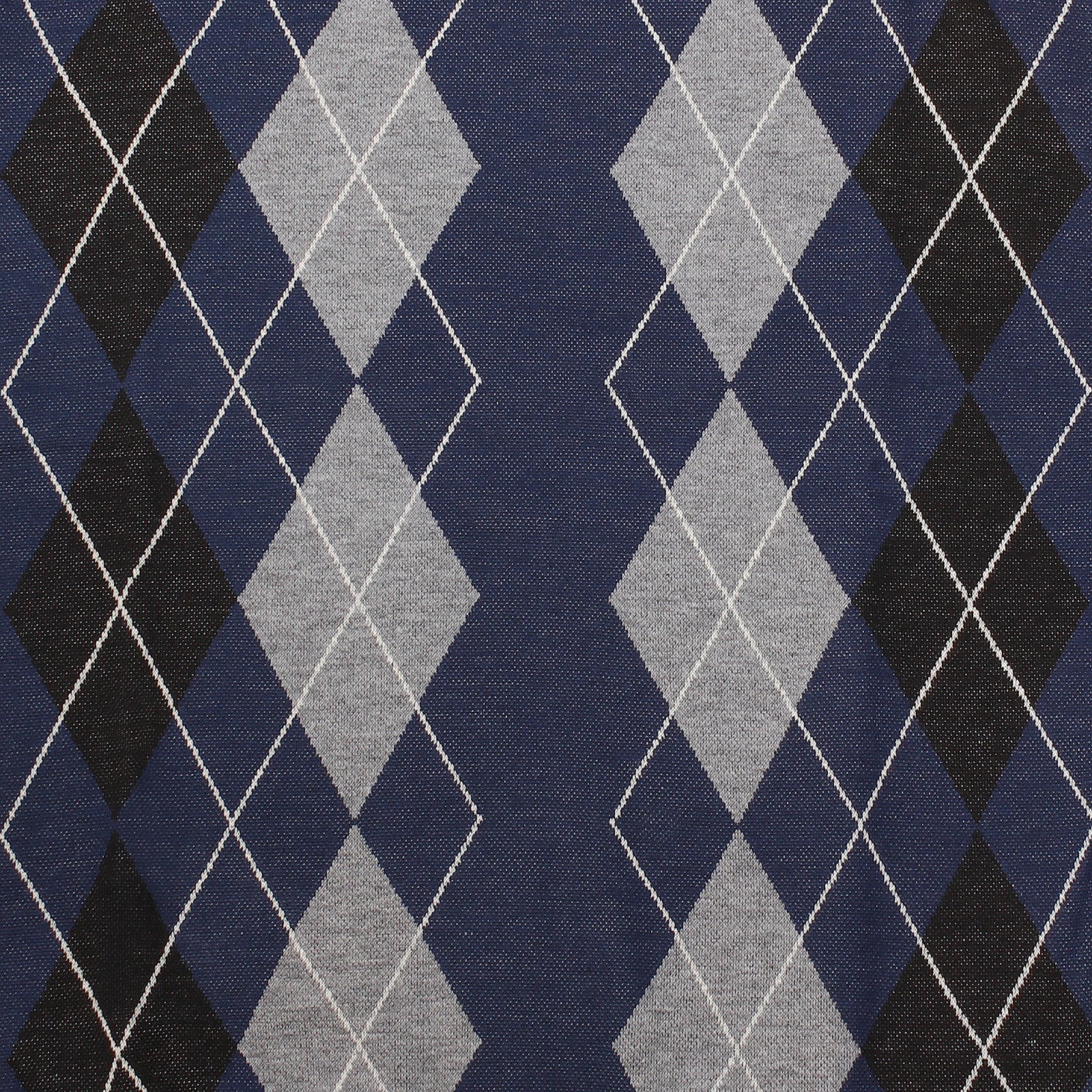 Argyle Ballantrae Jumper Crew Neck Royal Blue