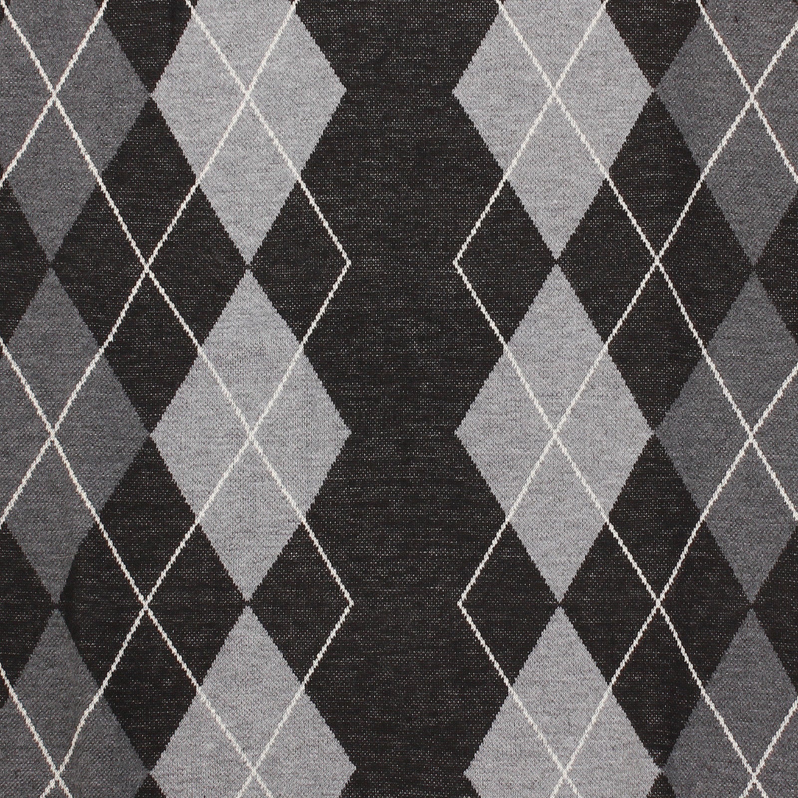 Argyle Ballantrae Jumper Crew Neck Black