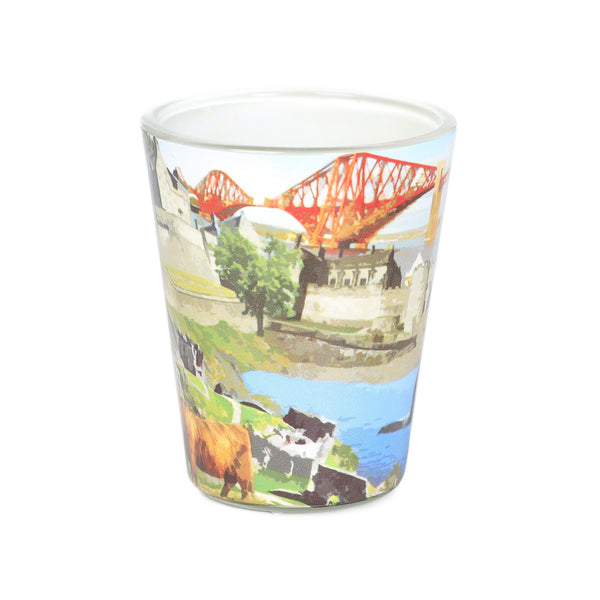 Scotland - Shot Glass Collage