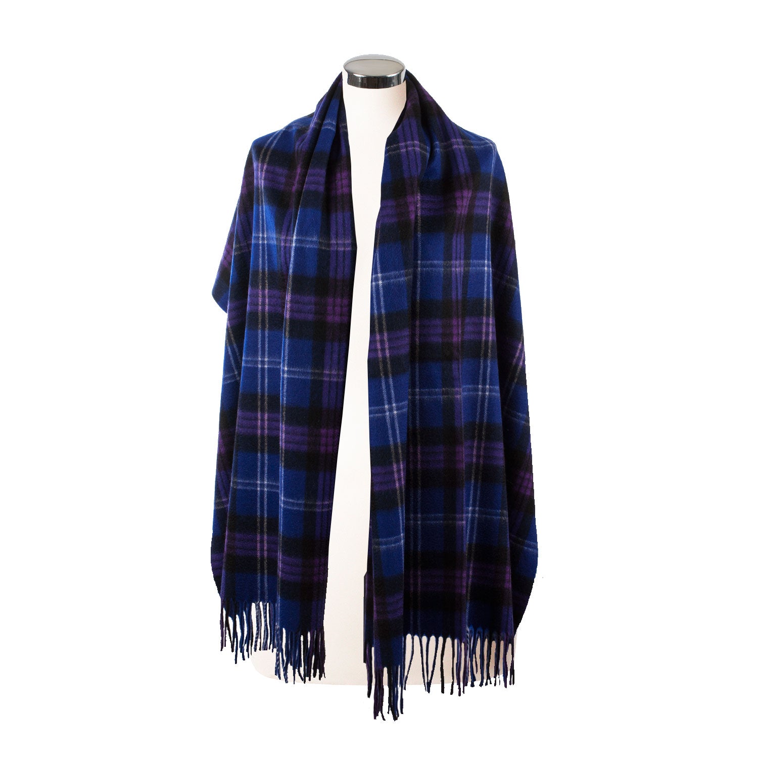 Cashmere Tartan Multicolour Stole Heritage Of Scotland