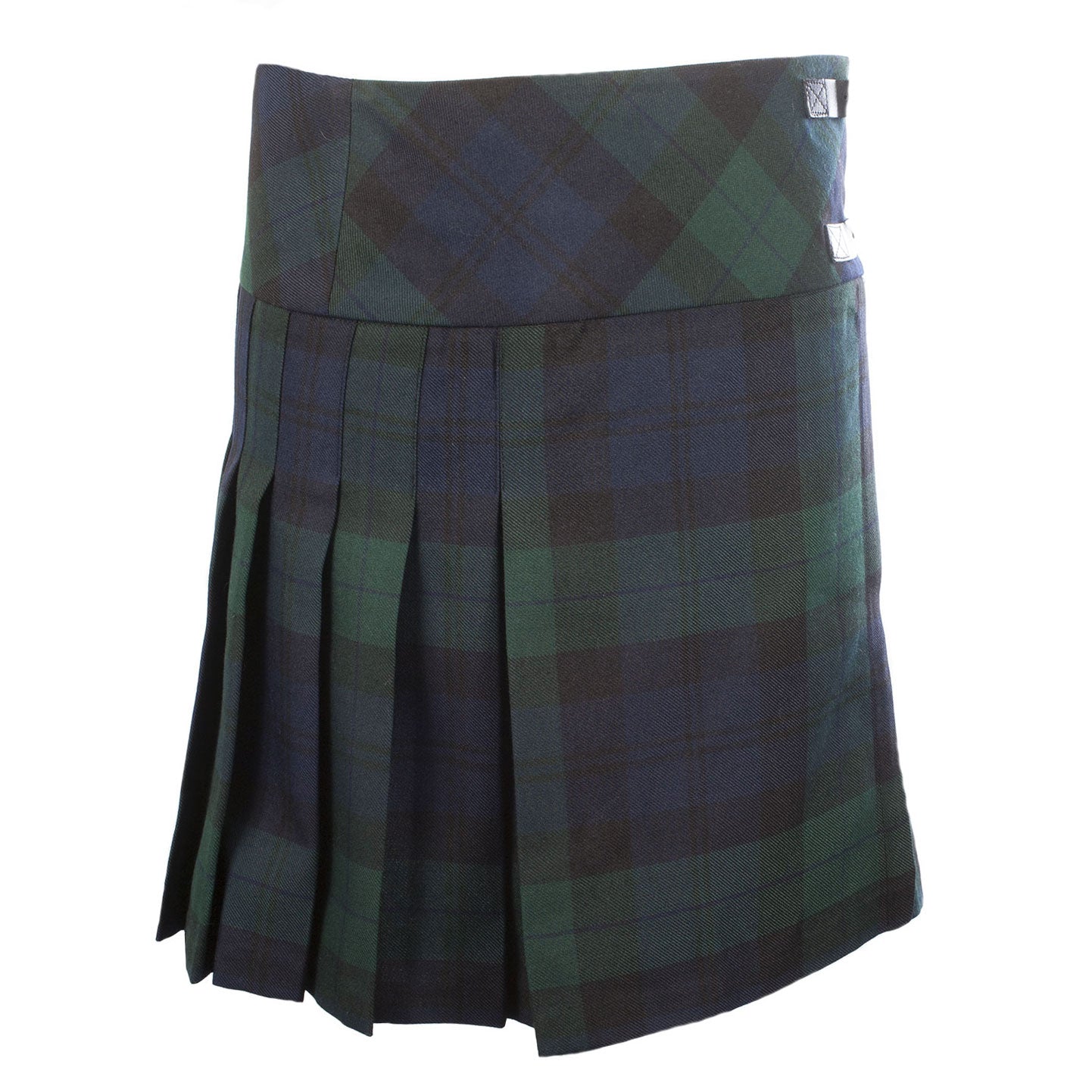 Ladies Deluxe Billie Kilted Skirt Black Watch