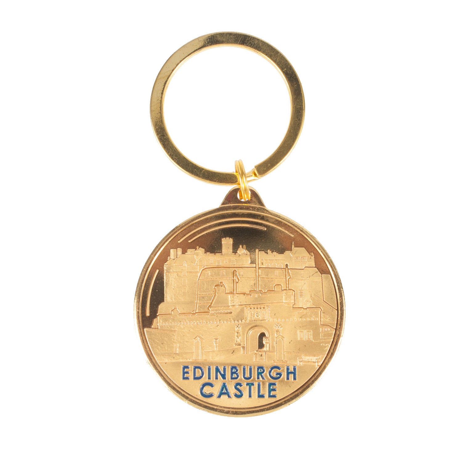 Scotland Souvenir Keyring Edinburgh Castle Entrance 2014