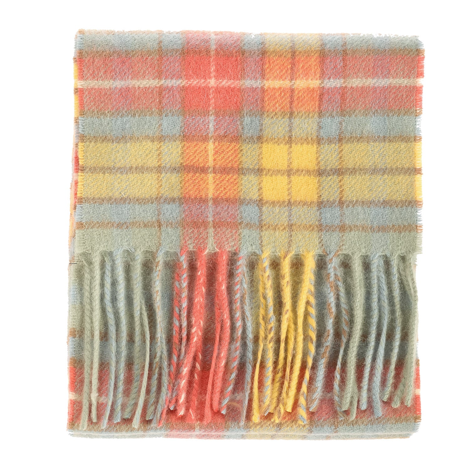 Cashmere Tartan Mini Scarf Buchanan Ancient