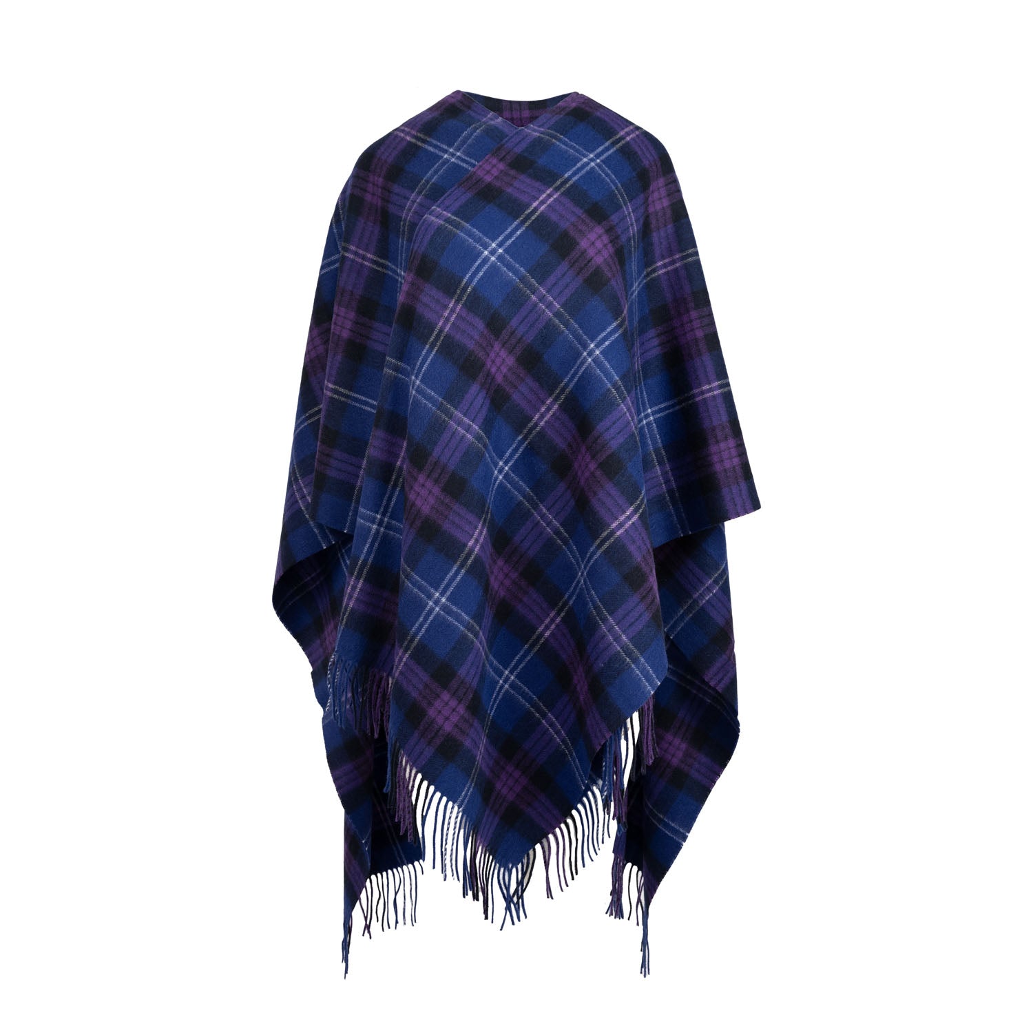 Veste en laine à carreaux vintage tartan avec col montant taille 42 - France Veste en laine à carreaux vintage tartan avec col montant taille 42 - France