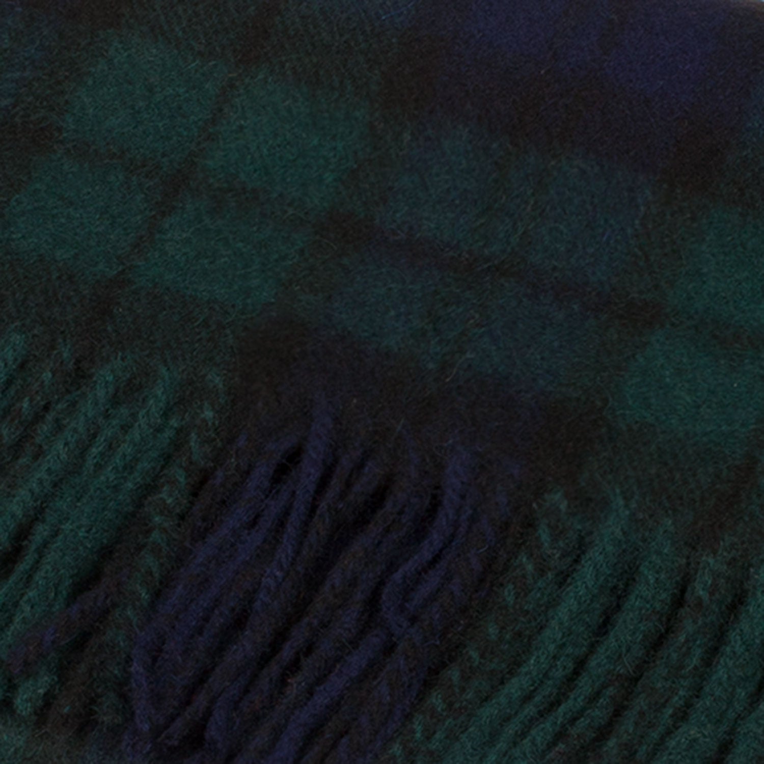 Lambswool Scottish Tartan Clan Scarf Black Watch
