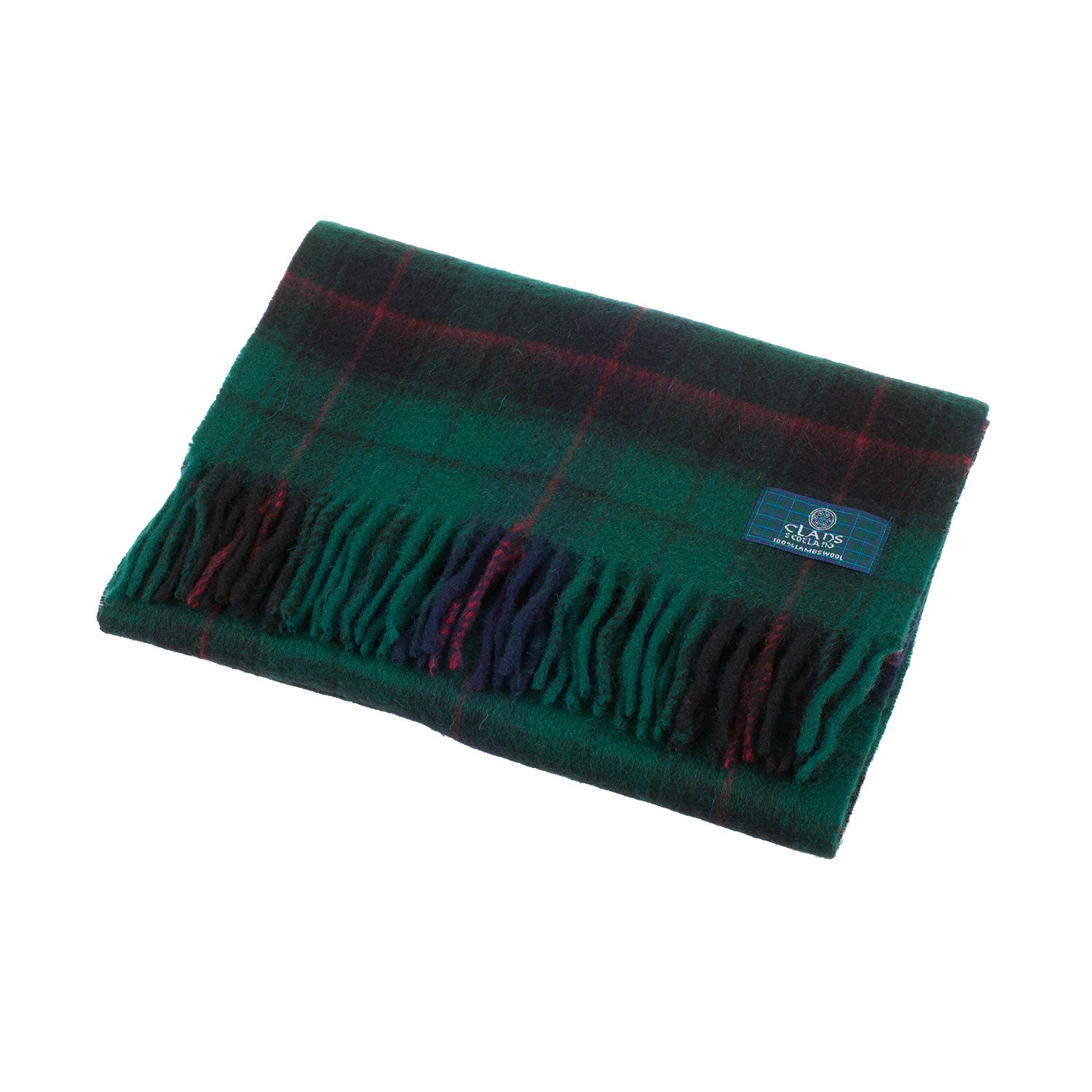 Lambswool Scottish Tartan Clan Scarf Davidson