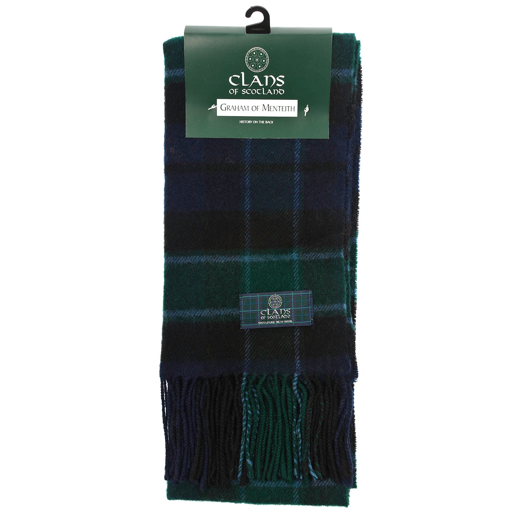 Lambswool Scottish Tartan Clan Scarf Graham Of Montrose