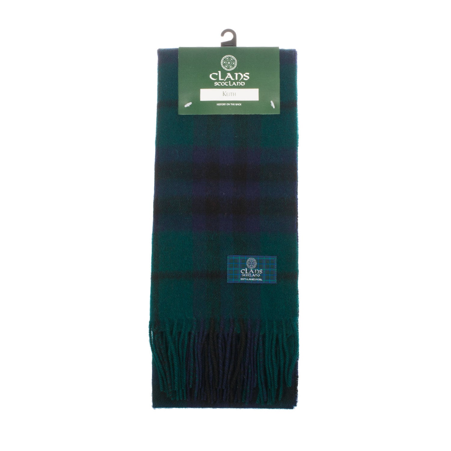 Lambswool Scottish Tartan Clan Scarf Keith
