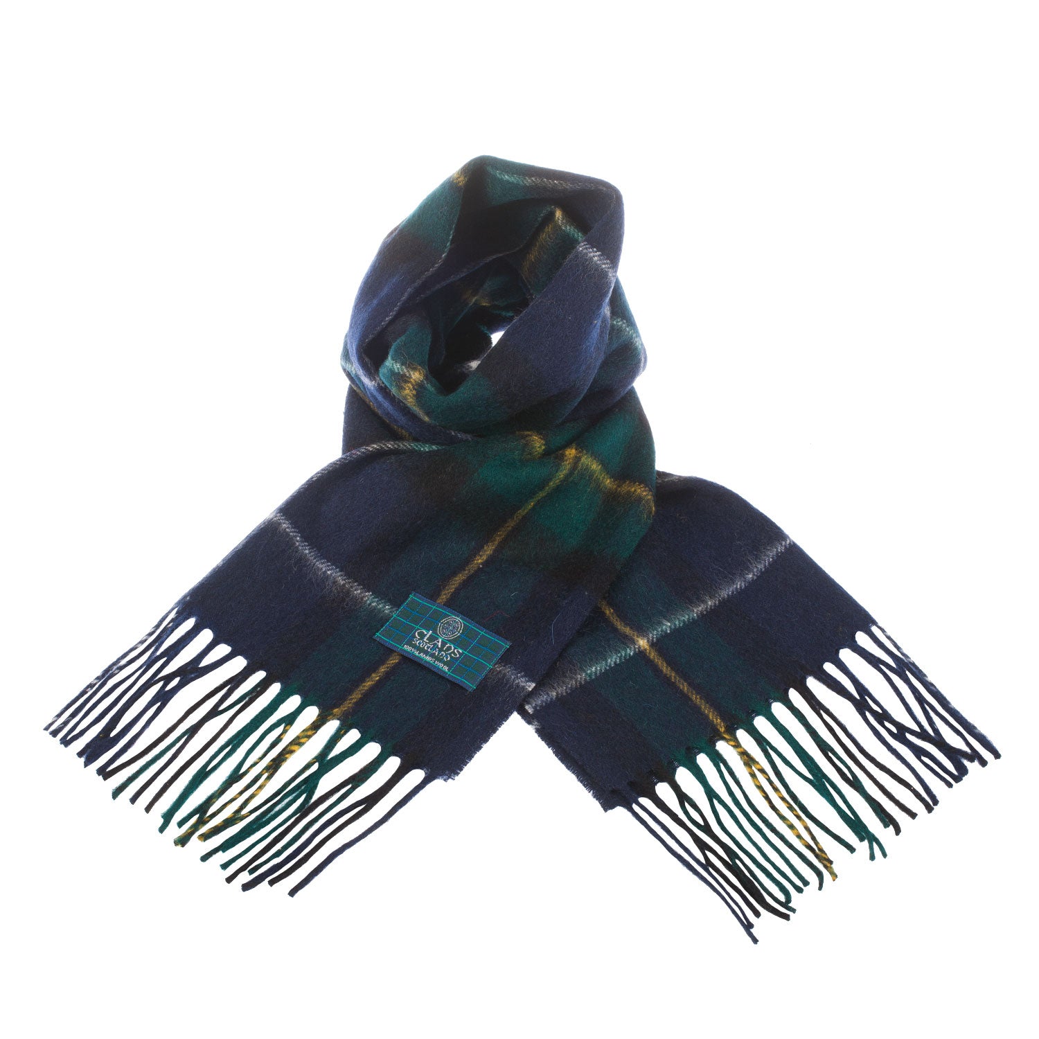 Lambswool Scottish Tartan Clan Scarf Macneil Of Barra