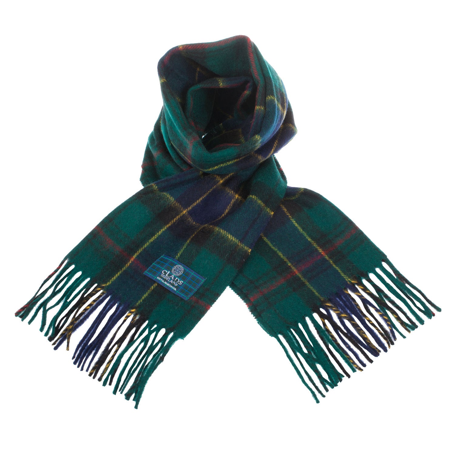 Lambswool Scottish Tartan Clan Scarf Ogilvie Hunting