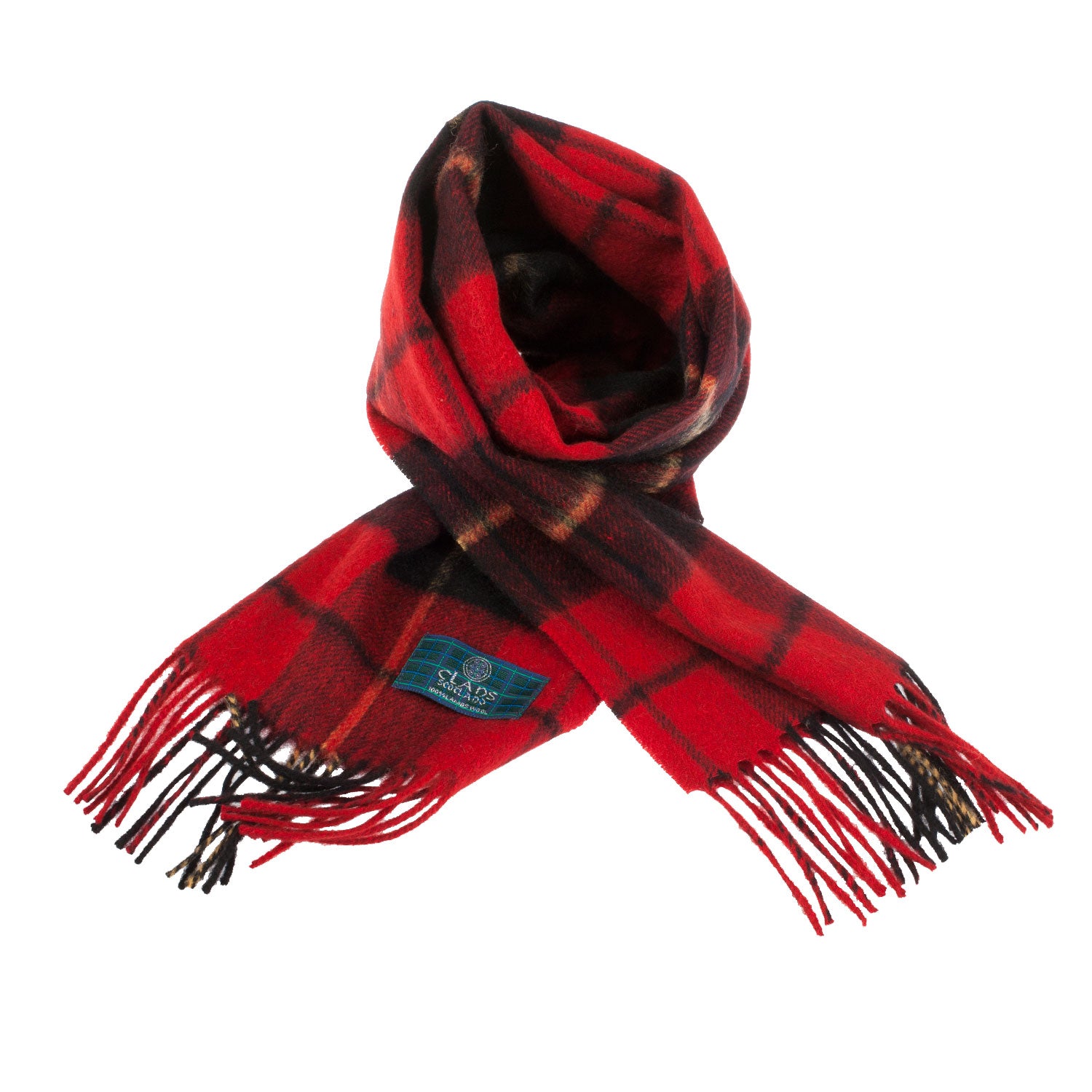 Lambswool Scottish Tartan Clan Scarf Wallace