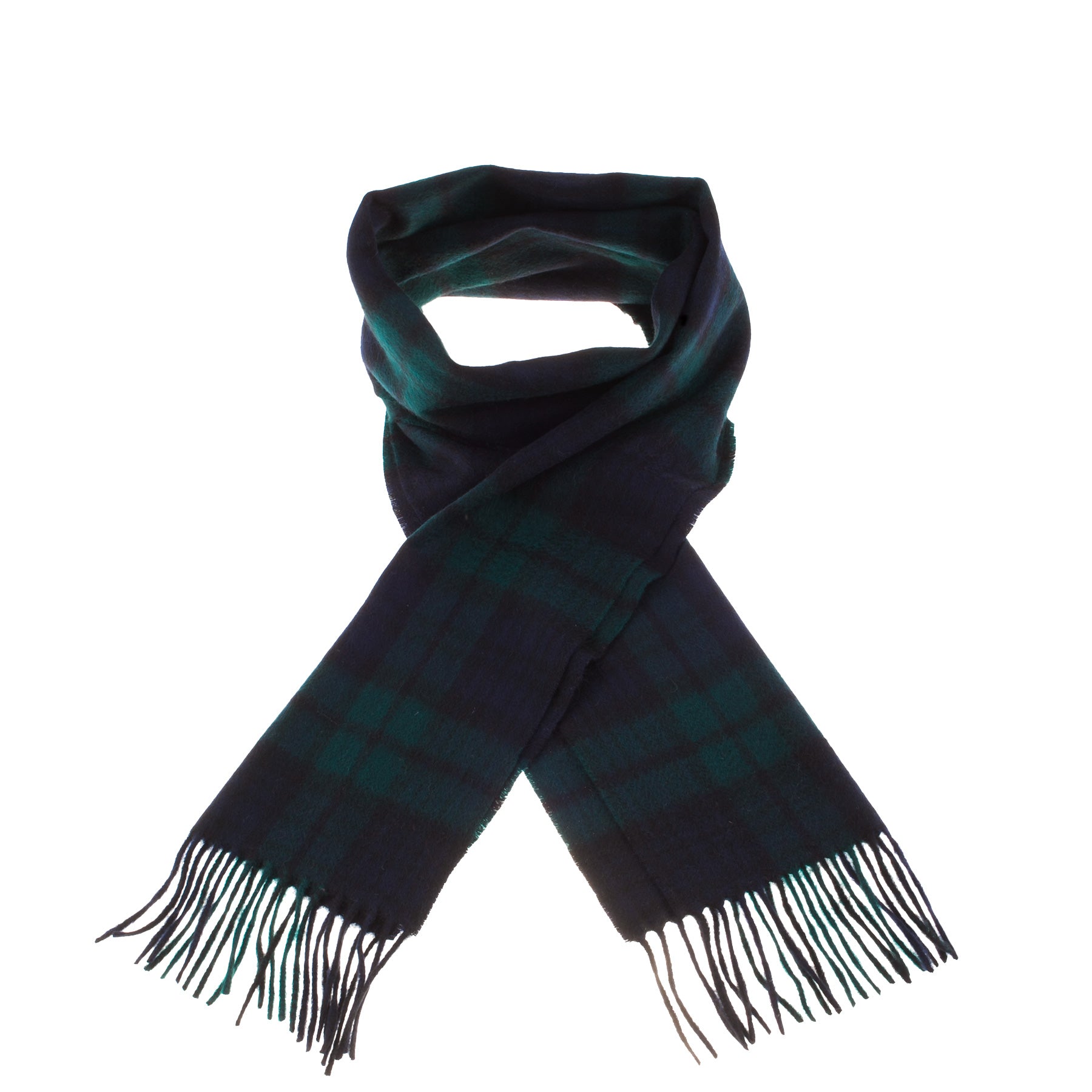 Edinburgh Cashmere Scarf Black Watch