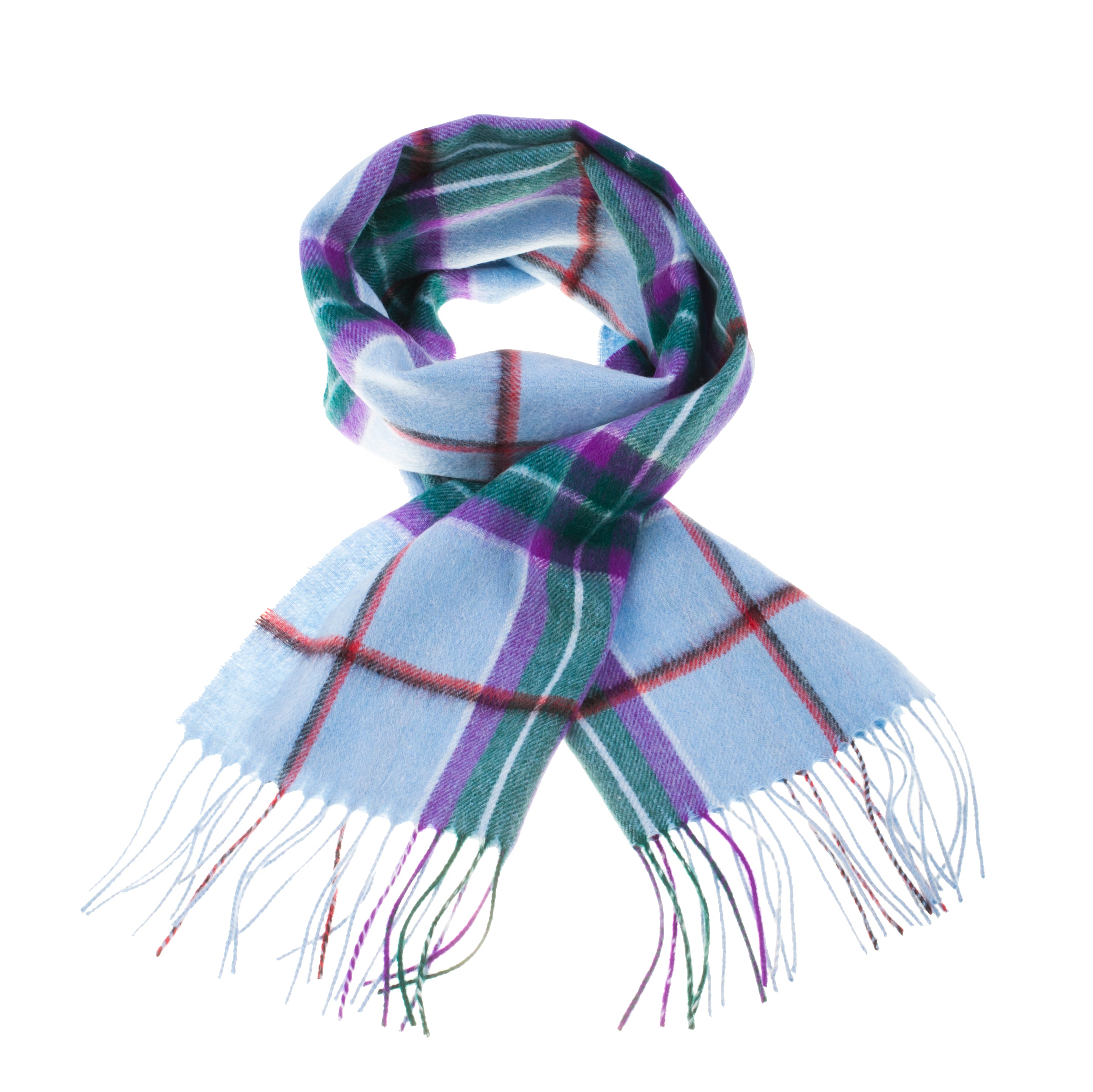 World Peace Tartan 100% Lambswool Scarf