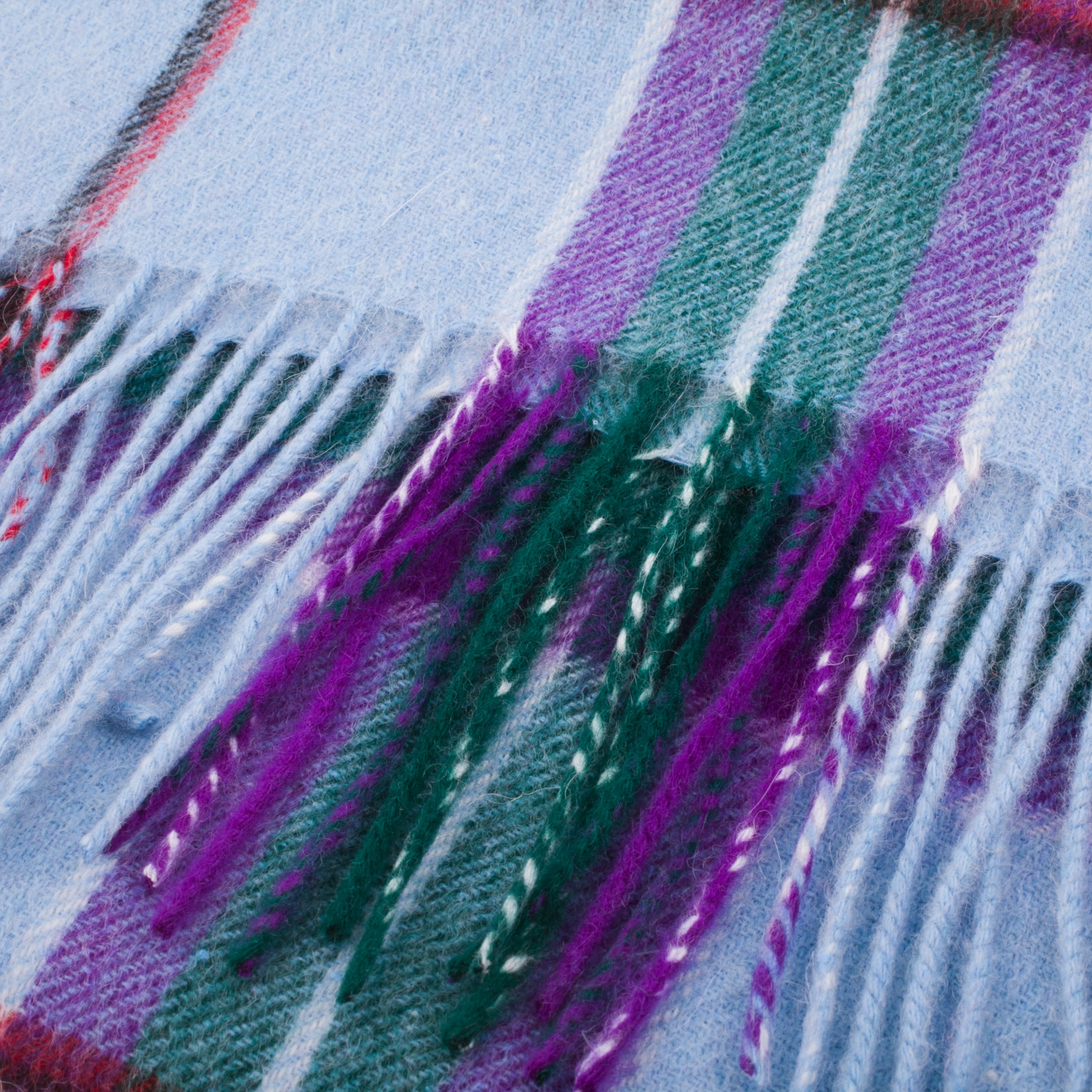 World Peace Tartan 100% Lambswool Scarf