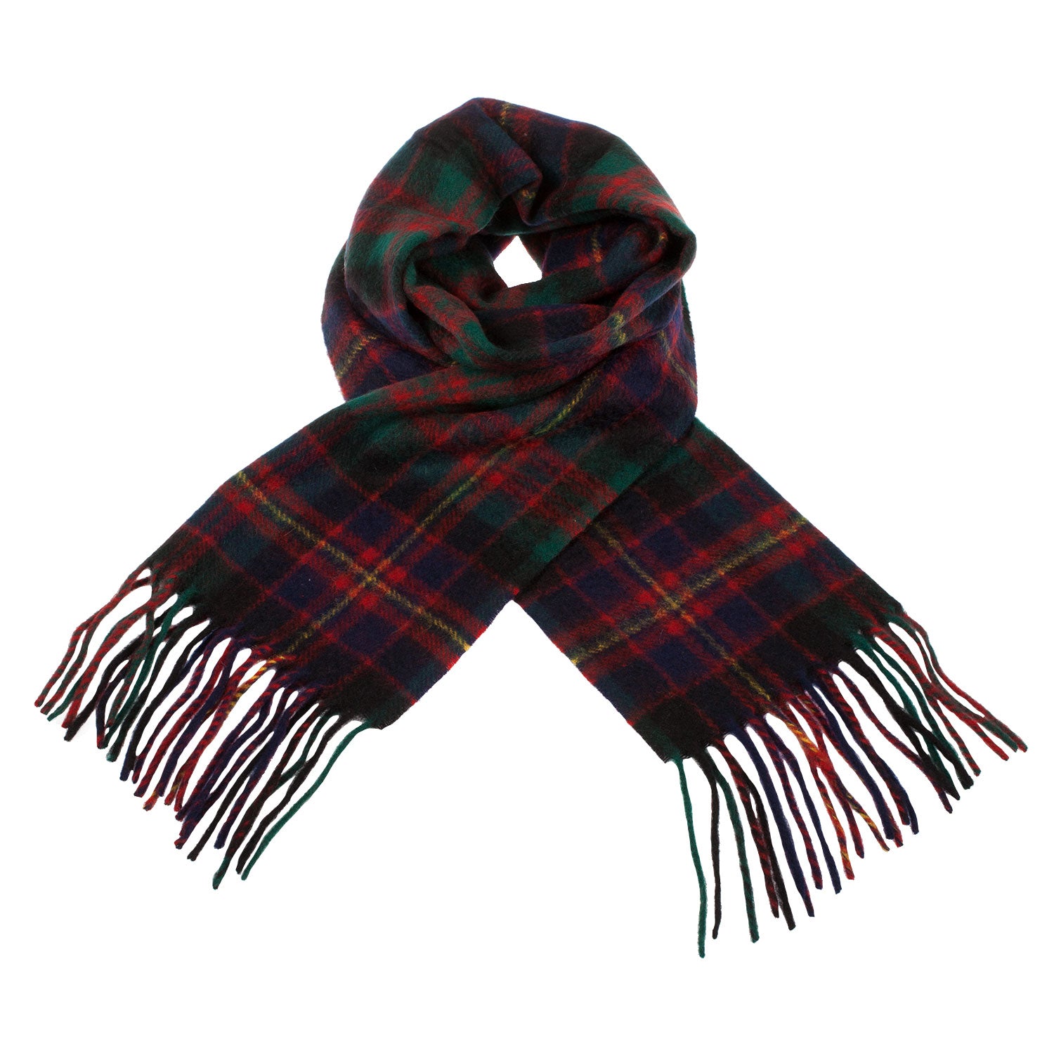 Cashmere Scottish Tartan Clan Scarf Cameron Of Erracht