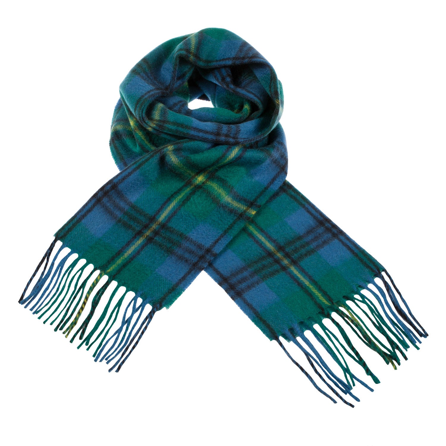 Cashmere Scottish Tartan Clan Scarf Johnstone Ancient