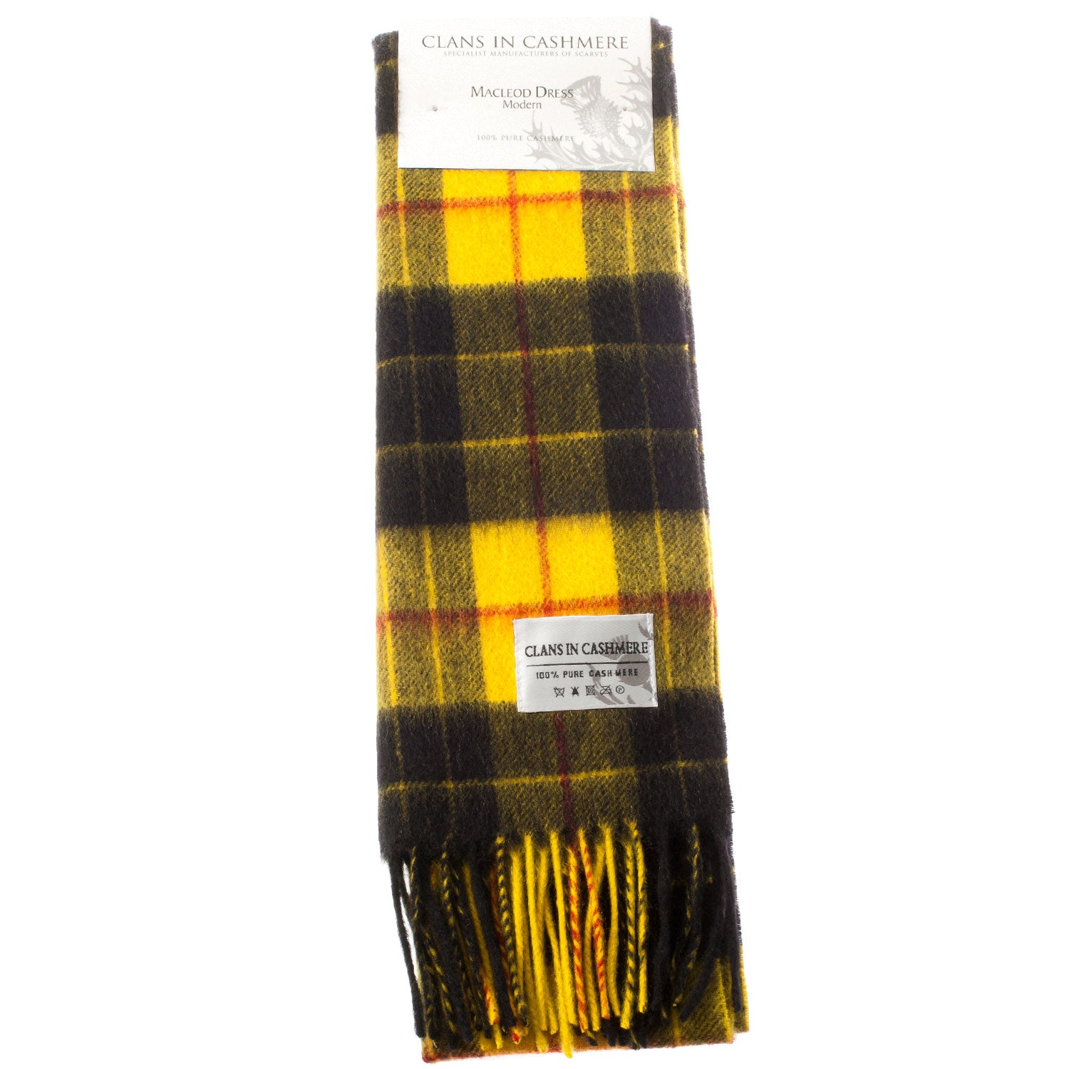 Cashmere Scottish Tartan Clan Scarf Macleod Dress