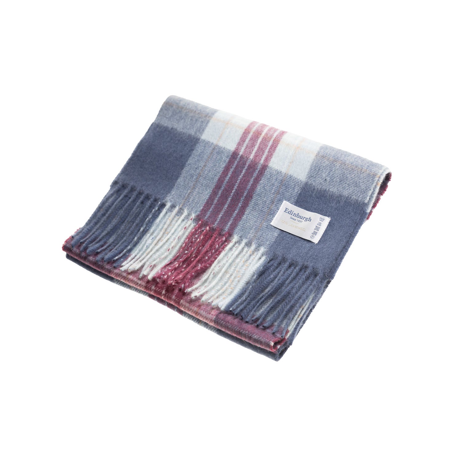 Edinburgh 100% Lambswool Tartan Scarf Holyrood